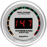 AutoMeter Ultra-Lite 52mm Digital Wideband Air/Fuel Ratio Street Gauge (Part #ATM4379)