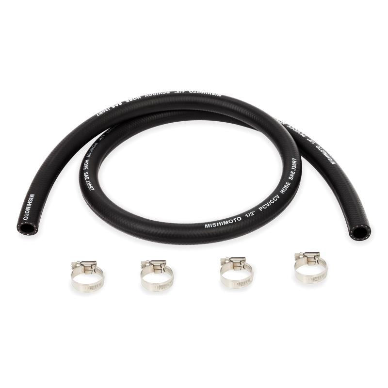 Mishimoto Universal Catch Can Hoses 1/2 inch x 4 feet for PCV System Compatibility
