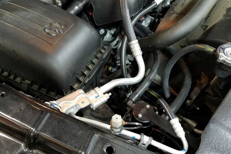 J&L JLT3065P-B 3.0 Oil Separator for 2009-2018 Ram 1500 5.7L Passenger Side, Black Anodized