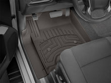 Load image into Gallery viewer, WeatherTech FloorLiner HP Front for 2015-2019 GMC Yukon, 2014-2015 Chevrolet Silverado 1500 &amp; 2015 Silverado 2500 HD - Cocoa