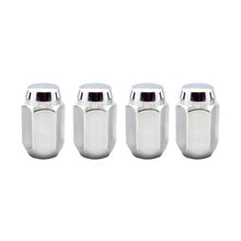 Load image into Gallery viewer, McGard Chrome Cone Seat Lug Nut Set (1/2-20 Thread, 4-Pack) for Steel and Aluminum Wheels