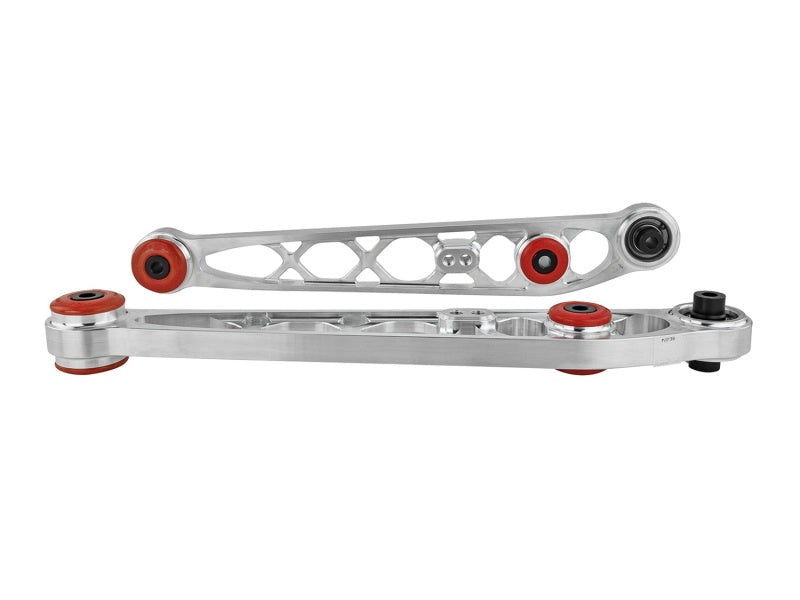 Skunk2 Racing Ultra Series Rear Lower Control Arms for 1996-2000 Honda Civic, Clear Anodized, Part #skk542-05-2205