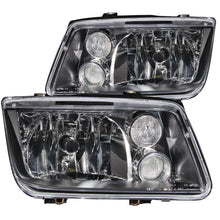Load image into Gallery viewer, ANZO 1999-2005 Volkswagen Jetta Crystal Headlights with Black Housing and Clear Lens, Pair