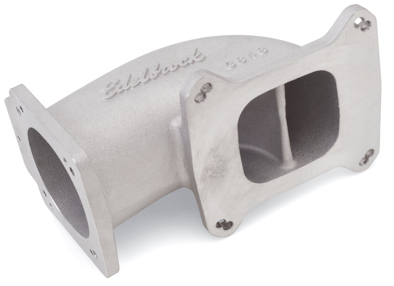 Edelbrock Low Profile Intake Elbow for 75mm, 85mm, and 90mm Throttle Bodies – Part No. ede3848