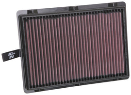 K&N Engineering High-Flow Drop-In Air Filter Part #KNN33-5075 for Kia Sorento and Hyundai Santa Fe Sport