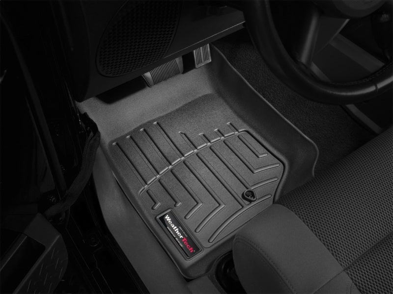 WeatherTech 07+ Jeep Wrangler Front FloorLiner DigitalFit - Black
