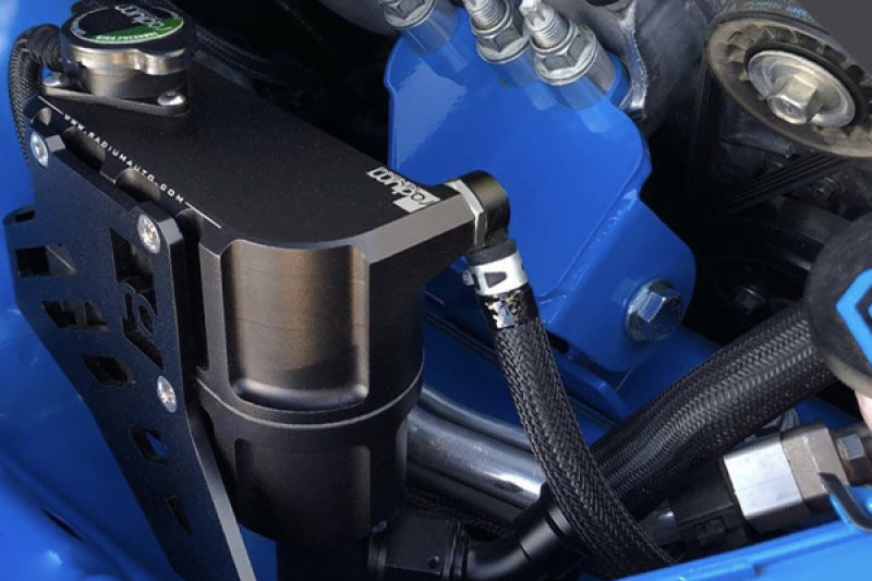 Radium Engineering Coolant Tank Kit for Ford Focus 2013-2018 with Two Chamber Design and Internal Swirl Feature
