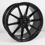 Enkei TS10 17x8 Black Alloy Wheel with 5x114.3 Bolt Pattern and 45mm Offset