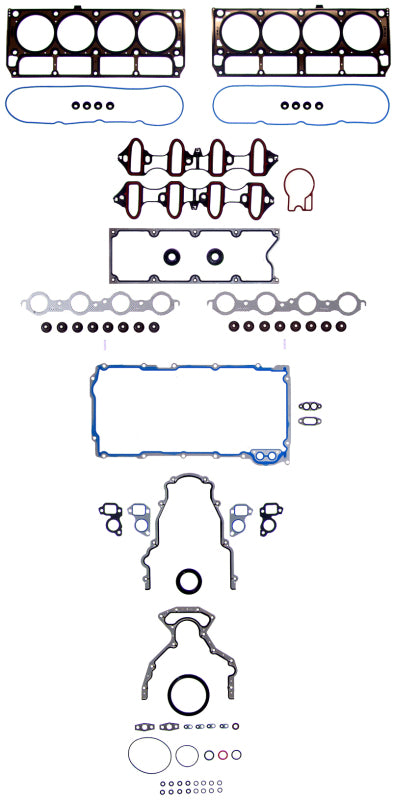 Fel-Pro Chevrolet Silverado 2500 HD 260-1955 Engine Gasket Set for Reliable Sealing and Perfect Fit