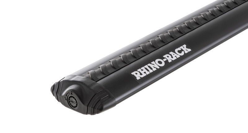 Rhino-Rack Vortex Aero Crossbar - 54 Inch Black Roof Rack Bars for BMW X5