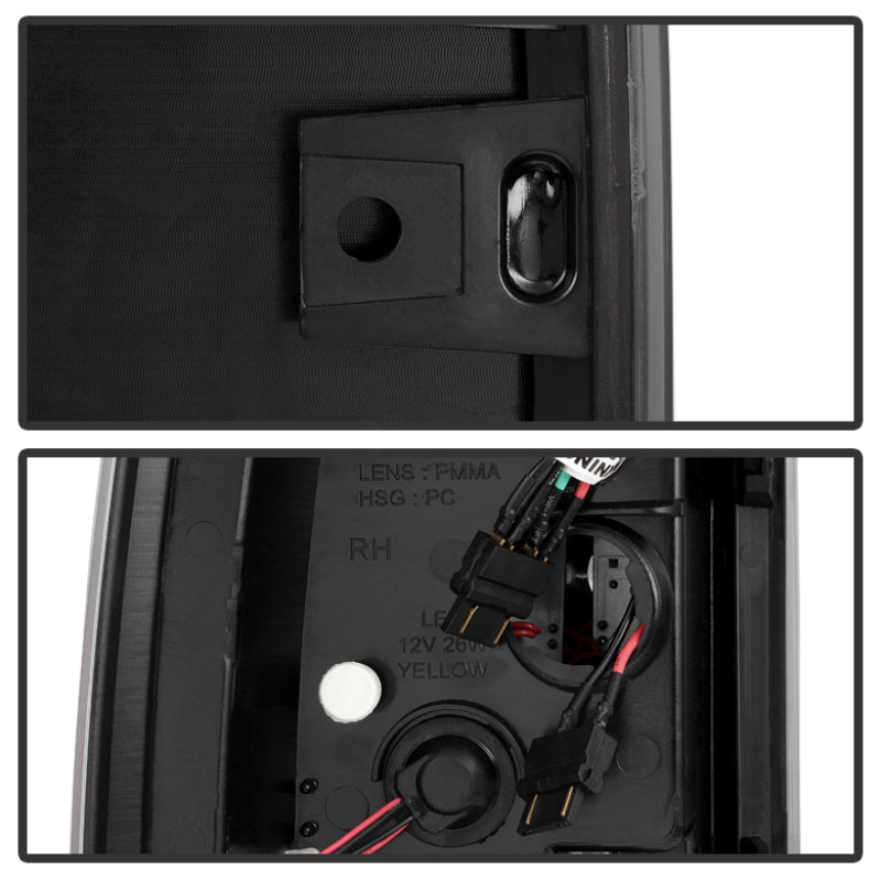 Spyder Black Smoke LED Tail Lights for Chevy Suburban and Tahoe 2005-2006 - Elevate Your Vehicle*s Look