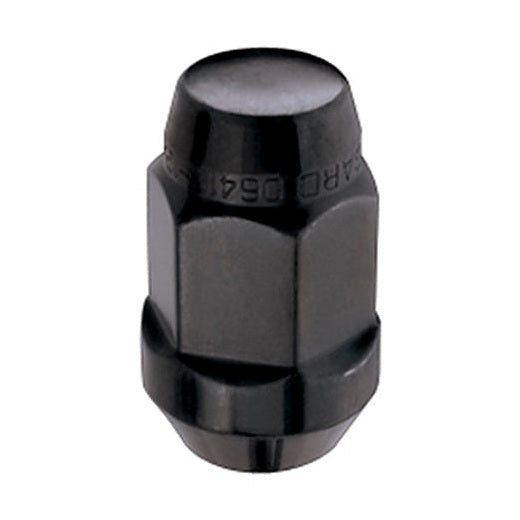 McGard Black Bulge Cone Seat Lug Nut Set M12 x 1.5 - 4 Pack