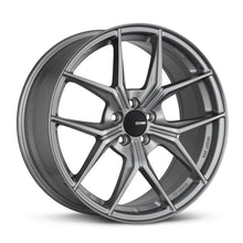 Load image into Gallery viewer, Enkei TSR-X 18x8 Alloy Wheel with 45mm Offset for 5x112 Bolt Pattern – Storm Series Part Number enk529-880-4445GR