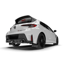 Load image into Gallery viewer, Rally Armor 23-25 Toyota GR Corolla Black Mud Flap with Light Blue Logo - Durable Polyurethane Protection