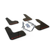 Load image into Gallery viewer, Rally Armor 17-19 Honda Civic UR Mud Flaps with Red Logo - Premium Urethane, No Drilling Needed