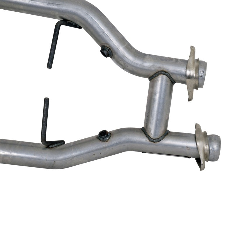 BBK Performance 96-04 Mustang 4.6 GT / Cobra Short Mid H Pipe with Catalytic Converters - 2.5 Inch Diameter, Part #BBK1538