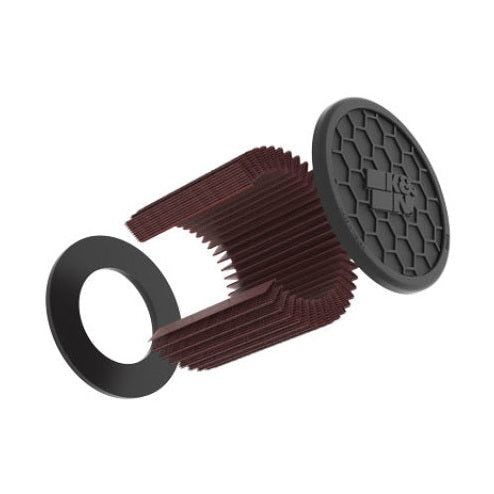 K&N Engineering E-0634 High-Flow Reusable Air Filter for Ford Bronco 2021-2023, 2.3L & 2.7L Engines