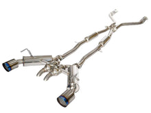 Load image into Gallery viewer, HKS - Dual Hi-Power Cat-Back Exhaust with Titanium Tip for 17-22 Infiniti Q60 RWD - 31014-KN001