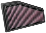 K&N Engineering High-Flow Reusable Air Filter for 2019-2020 Jeep Cherokee L4-2.4L & V6-3.2L