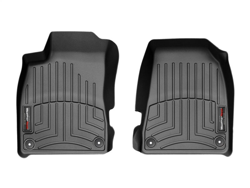 WeatherTech FloorLiner DigitalFit Front FloorLiner for 2002-2008 Audi A4/S4/RS4, Black - WET441941
