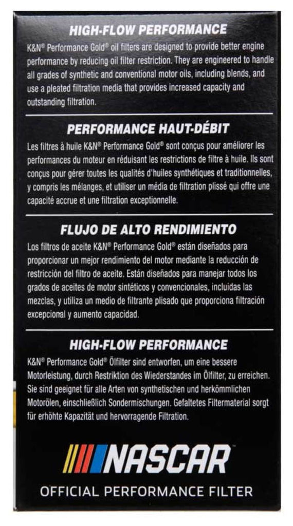 K&N Engineering KNNHP-7010 Cartridge Oil Filter for Volkswagen and Audi 2.5L Engines