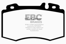 Load image into Gallery viewer, EBC Redstuff Ceramic Low Dust Brake Pads for Mercedes-Benz CLS and E-Class Models - Part Number EBCDP31363C