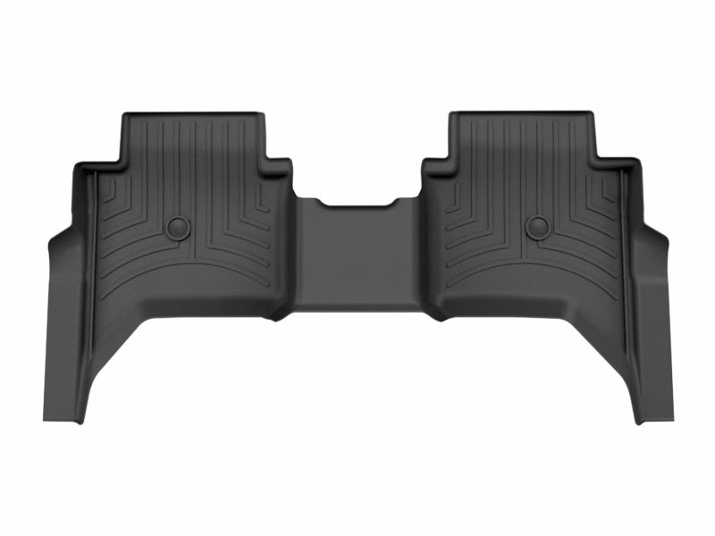 WeatherTech 4418922V FloorLiner DigitalFit Rear 3rd-Row Floor Mats for 2024-2025 Ford Ranger Vinyl Floors, Black