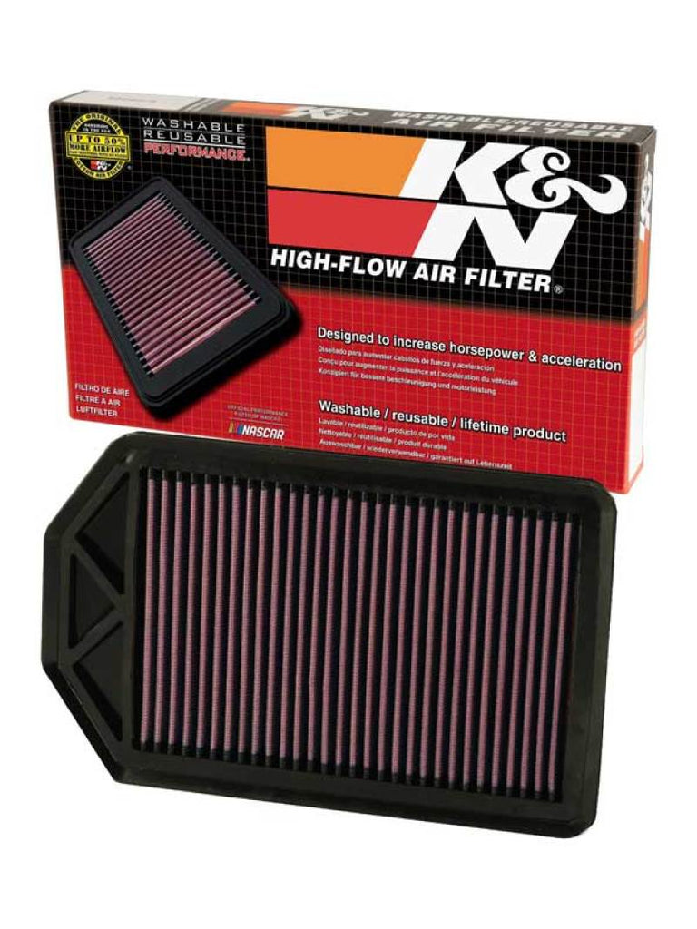K&N Engineering High-Flow Drop-In Air Filter for 2007-2009 Honda CR-V