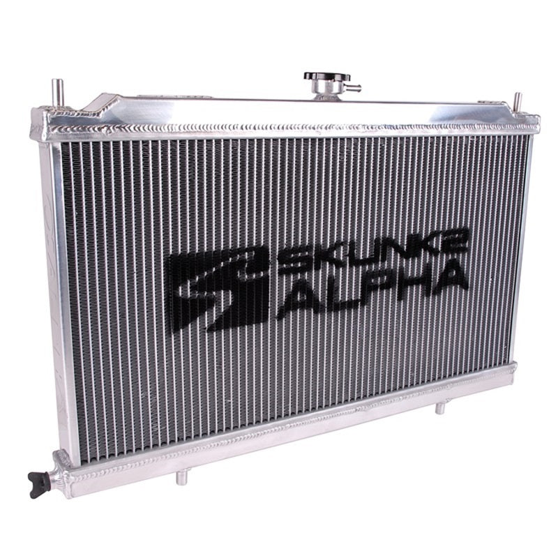 Skunk2 Alpha Series Full-Size Dual Core Radiator for 1988-1991 Honda Civic and CRX