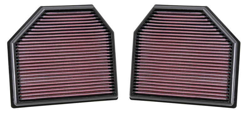 K&N Replacement Air Filter for 2011-2015 BMW M3 M4 M5 M6 3.0L & 4.4L V8 Engines