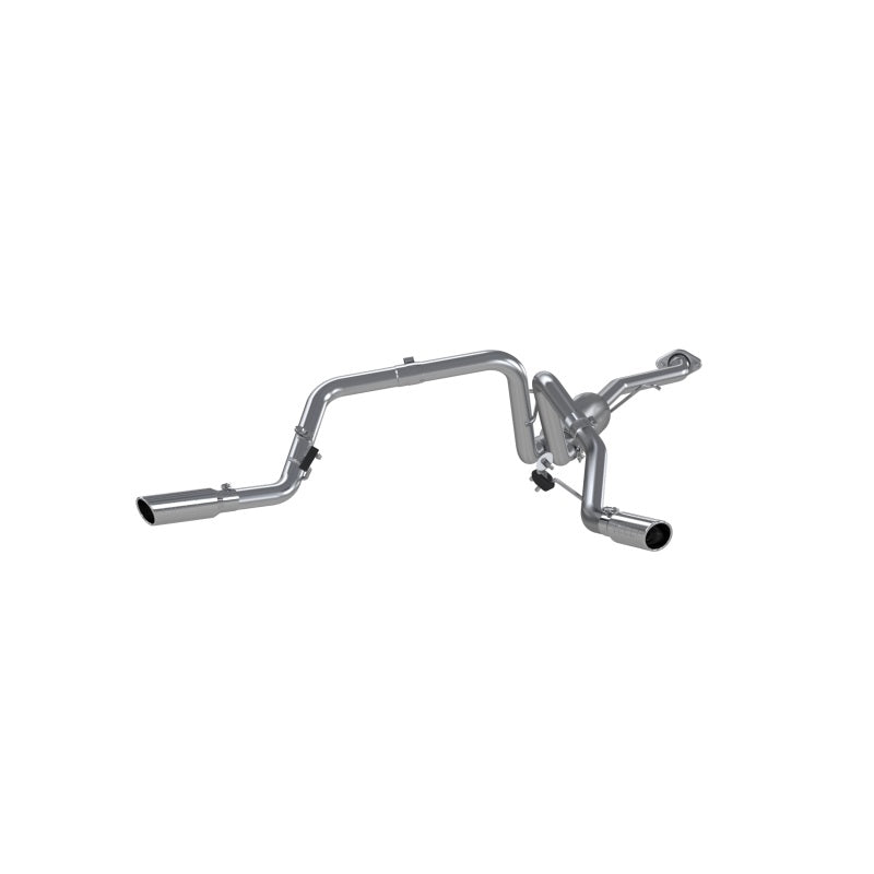 MBRP Armor Lite Series Cat Back Exhaust System for Chevrolet Silverado 1500 and GMC Sierra 1500 (2003-2007) – Dual Split Side Exit with 3.5-inch Tips