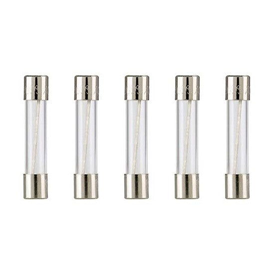 Bussmann AGC-3 AGC Series Fuse, Fast Acting, 3 Amp, 250V, Glass Tube, 1/4" x 1-1/4" (Pack of 5)