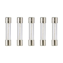 Load image into Gallery viewer, Bussmann AGC-3 AGC Series Fuse, Fast Acting, 3 Amp, 250V, Glass Tube, 1/4&quot; x 1-1/4&quot; (Pack of 5)