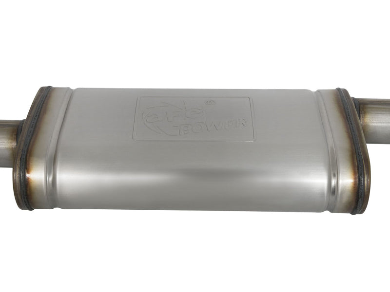 aFe ROCK BASHER 2.5-inch 409 Stainless Steel Cat-Back Exhaust System for Toyota Tacoma 1999-2004