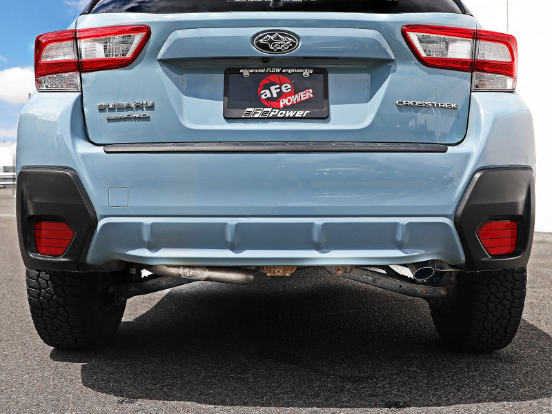 aFe Power Takeda 2.5-inch Stainless Steel Cat-Back Exhaust System for Subaru Crosstrek 2018-2020