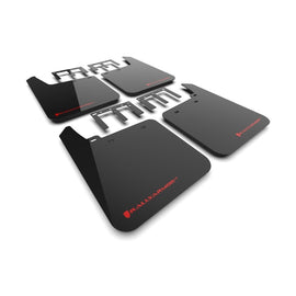 Rally Armor UR Series Mud Flaps for GMC Sierra 1500 (2019-2024) – Black with Red Logo