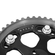 Load image into Gallery viewer, AEM Tru-Time Adjustable Camshaft Gear for Mitsubishi 4G63 Engine - Black Anodized, 5-Bolt Design