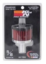 Load image into Gallery viewer, K&amp;N Engineering 62-1020 Steel Base Crankcase Vent Filter for Classic and Racing Applications