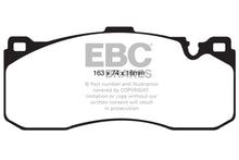 Load image into Gallery viewer, EBC Bluestuff NDX Full Race Brake Pads for 2008-2013 BMW 135i and 135is
