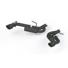 Load image into Gallery viewer, MBRP Armor BLK Series 2.5-inch Black Coated Non NPP Axle Back Exhaust System for Chevrolet Camaro (2016-2022)