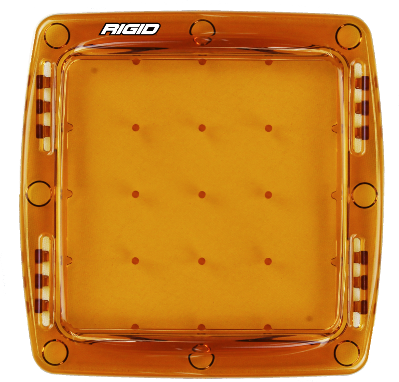 Rigid Industries Q-Series Light Cover - Yellow for Enhanced Protection and Style
