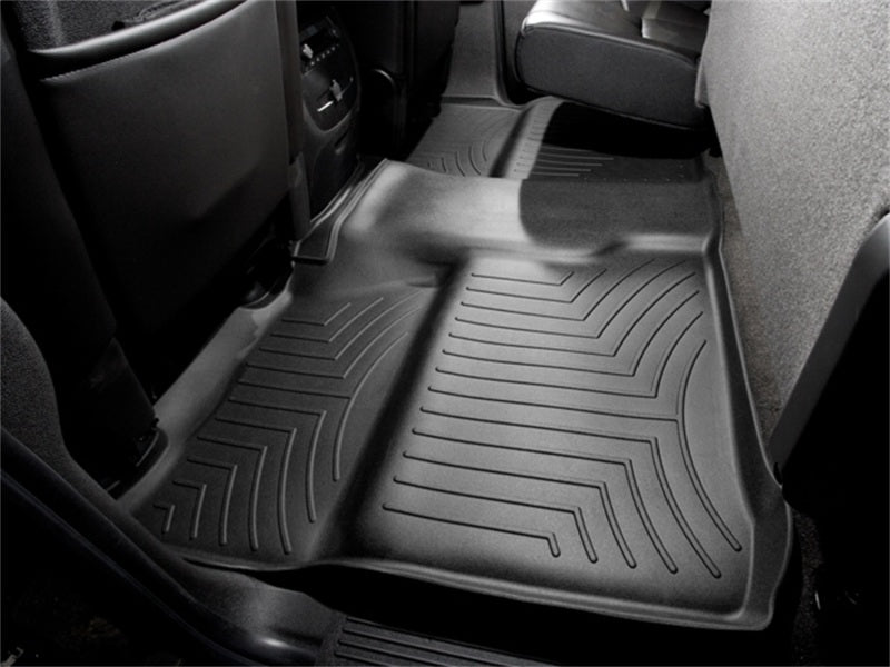 WeatherTech DigitalFit Rear FloorLiner for Chevrolet Silverado and GMC Sierra 2010 * Black