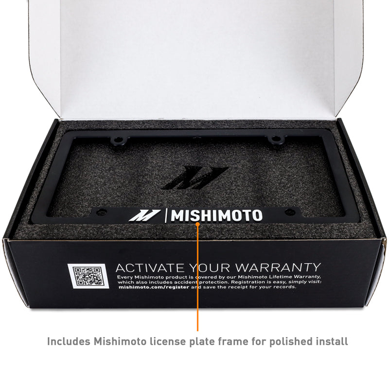 Mishimoto 21+ Ford Mustang Mach-E License Plate Relocation Kit - Enhance Airflow and Front-End Aesthetics