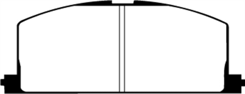 EBC Yellowstuff Front Brake Pads for Toyota Corolla, MR2, and Tercel * High-Performance Street and Track Use