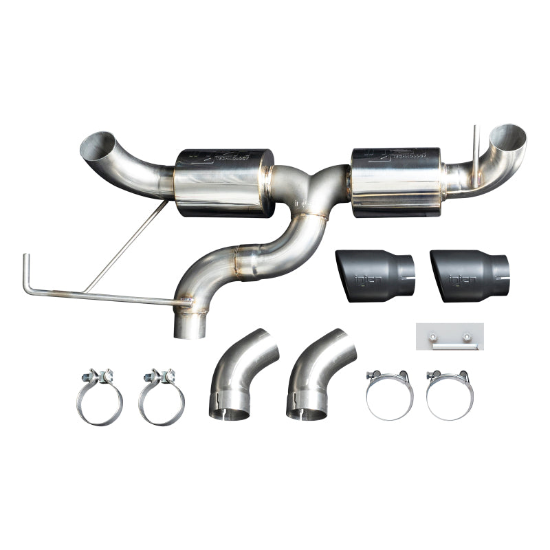 Injen SES9300AB High Tuck Axle-Back Exhaust System for 2021-2024 Ford Bronco with L4-2.3L Turbo and V6-2.7L Twin Turbo