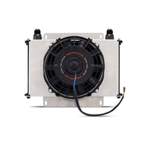 Load image into Gallery viewer, Mishimoto Universal 25-Row Oil Cooler Kit with 8-Inch Slim Fan for Enhanced Vehicle Cooling