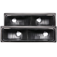 Load image into Gallery viewer, ANZO Euro Parking Light Assembly for Chevrolet C1500, Black Housing, Clear Lens
