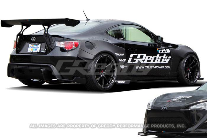 GReddy X Rocket Bunny Rear Over-Fender & Bumper Trim Set for Scion FR-S and Subaru BRZ