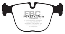 Load image into Gallery viewer, EBC Redstuff Ceramic Low Dust Rear Brake Pads for BMW X5M &amp; X6 (Part No. EBCDP32008C)