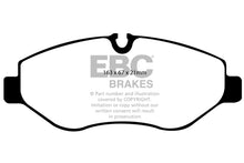 Load image into Gallery viewer, EBC Greenstuff 07+ Dodge Sprinter 2500 Front Brake Pads * Heavy-Duty Off-Road Performance
